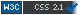 Valid CSS 2.1